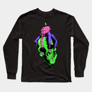 Acid Skull Long Sleeve T-Shirt